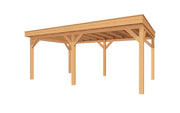 YARD Outdoor SUBLIME overkapping plat dak 600x350 cm Douglas blank