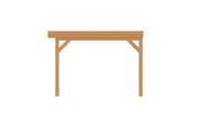 YARD Outdoor SUBLIME overkapping plat dak 750x350 cm Douglas blank