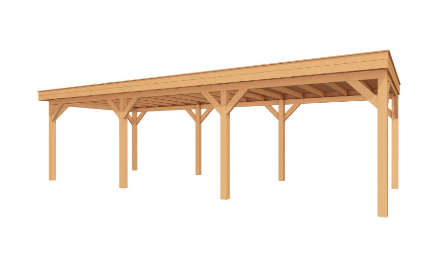 YARD Outdoor SUBLIME overkapping plat dak 900x350 cm Douglas blank