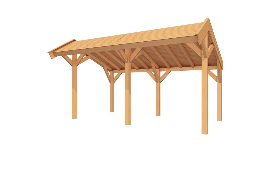 YARD Outdoor SUBLIME overkapping kapschuurdak 500x250 cm Douglas blank