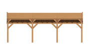 YARD Outdoor SUBLIME overkapping kapschuurdak 750x250 cm Douglas blank
