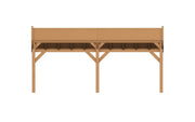 YARD Outdoor SUBLIME overkapping kapschuurdak 600x300 cm Douglas blank