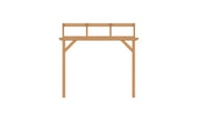 YARD Outdoor OBLIQUE veranda schuin dak 300x400 cm Douglas blank