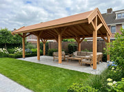 SUBLIME overkapping bouwpakket kapschuurdak 750x250 cm Douglas blank YARD Outdoor