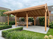 SUBLIME overkapping bouwpakket kapschuurdak 800x300 cm Douglas blank YARD Outdoor