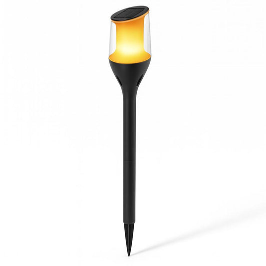ZOLUNA Solar Spike Light ANKY – Sfeervolle Tuinverlichting met Vlam Effect - Chique Buiten Leven - Zoluna Solar tuinspot